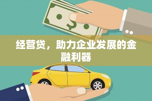 遂宁经营贷，助力企业发展的金融利器