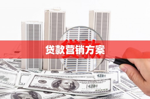 遂宁贷款营销方案