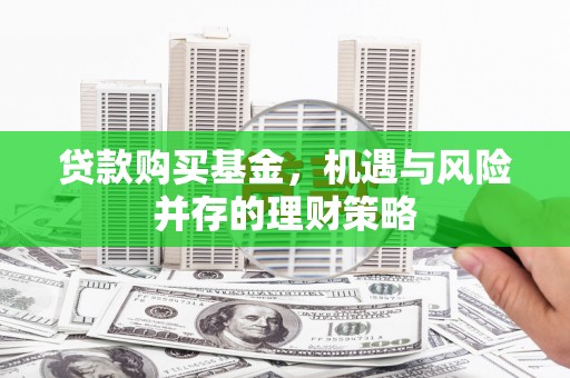 遂宁贷款购买基金，机遇与风险并存的理财策略
