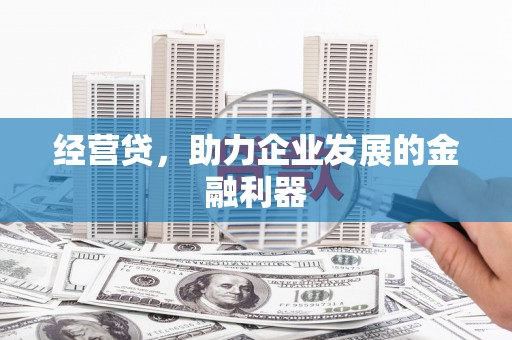遂宁经营贷，助力企业发展的金融利器