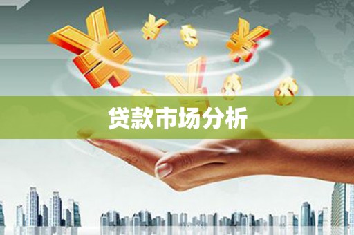 遂宁贷款市场分析
