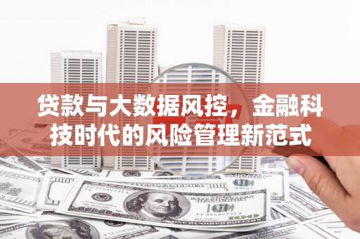 遂宁贷款与大数据风控，金融科技时代的风险管理新范式