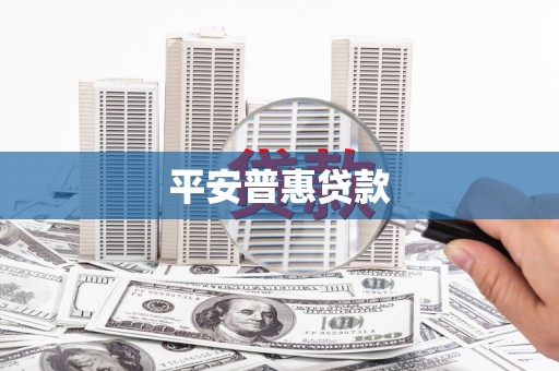 遂宁平安普惠贷款