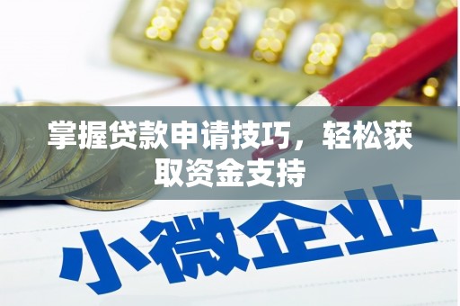 遂宁掌握贷款申请技巧，轻松获取资金支持