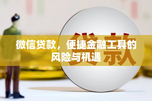 遂宁微信贷款，便捷金融工具的风险与机遇