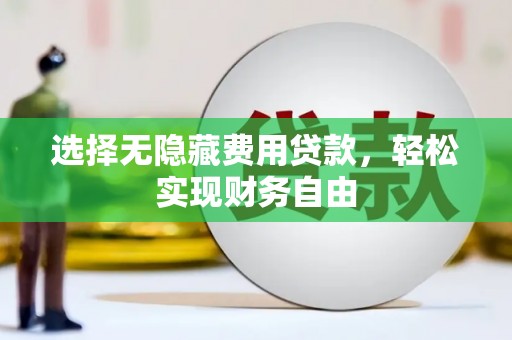 遂宁选择无隐藏费用贷款，轻松实现财务自由