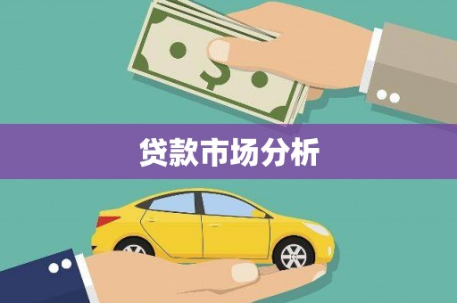 遂宁贷款市场分析