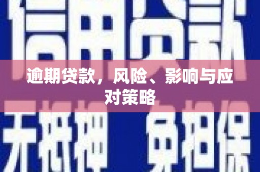 遂宁逾期贷款，风险、影响与应对策略