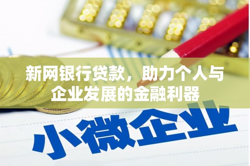 遂宁新网银行贷款，助力个人与企业发展的金融利器