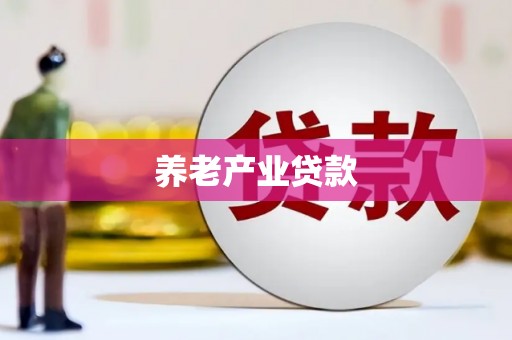 遂宁养老产业贷款