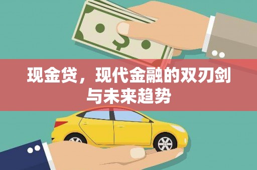 遂宁现金贷，现代金融的双刃剑与未来趋势