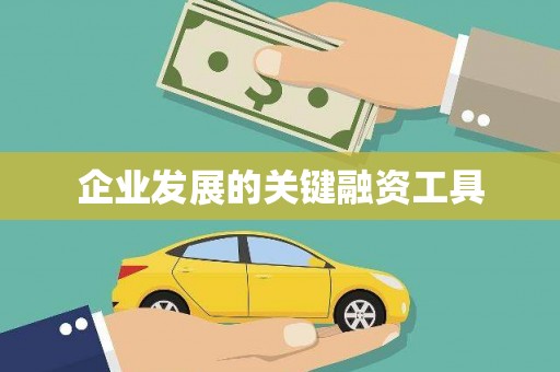 遂宁企业发展的关键融资工具