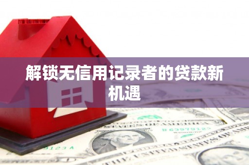 遂宁解锁无信用记录者的贷款新机遇