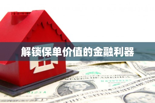 遂宁解锁保单价值的金融利器