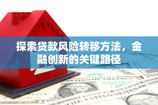 遂宁探索贷款风险转移方法，金融创新的关键路径
