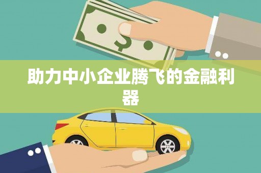 遂宁助力中小企业腾飞的金融利器