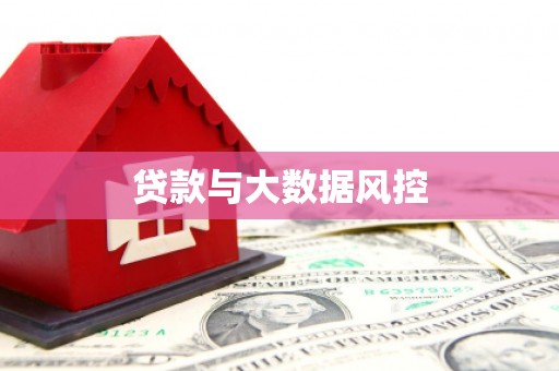 遂宁贷款与大数据风控