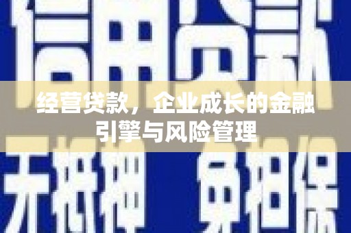遂宁经营贷款，企业成长的金融引擎与风险管理